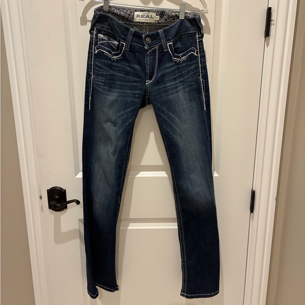 Women’s R.E.A.L. Mid rise  Ariat boot cut Jeans